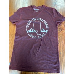 Circle Print Red Tee